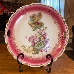 Antique Bavarian Hand Painted Plate